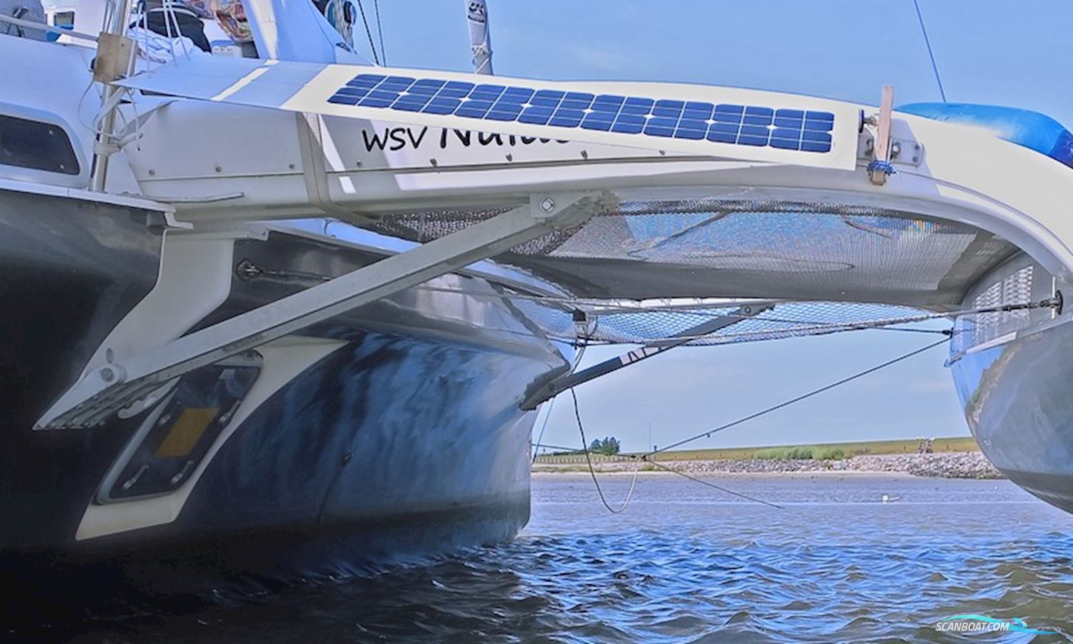 Corsair 36 folding trimaran