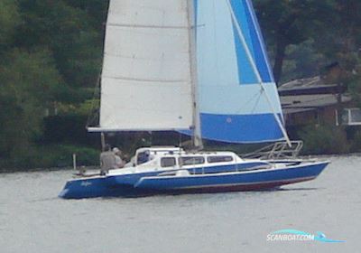 K-27 Multi hull boat 1988, with Yamaha engine, Germany