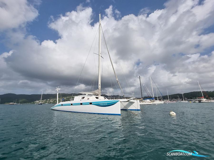 Ksenia 149 Multi hull boat 2010, with Two Craftsman CM4.42hp engine, Martinique