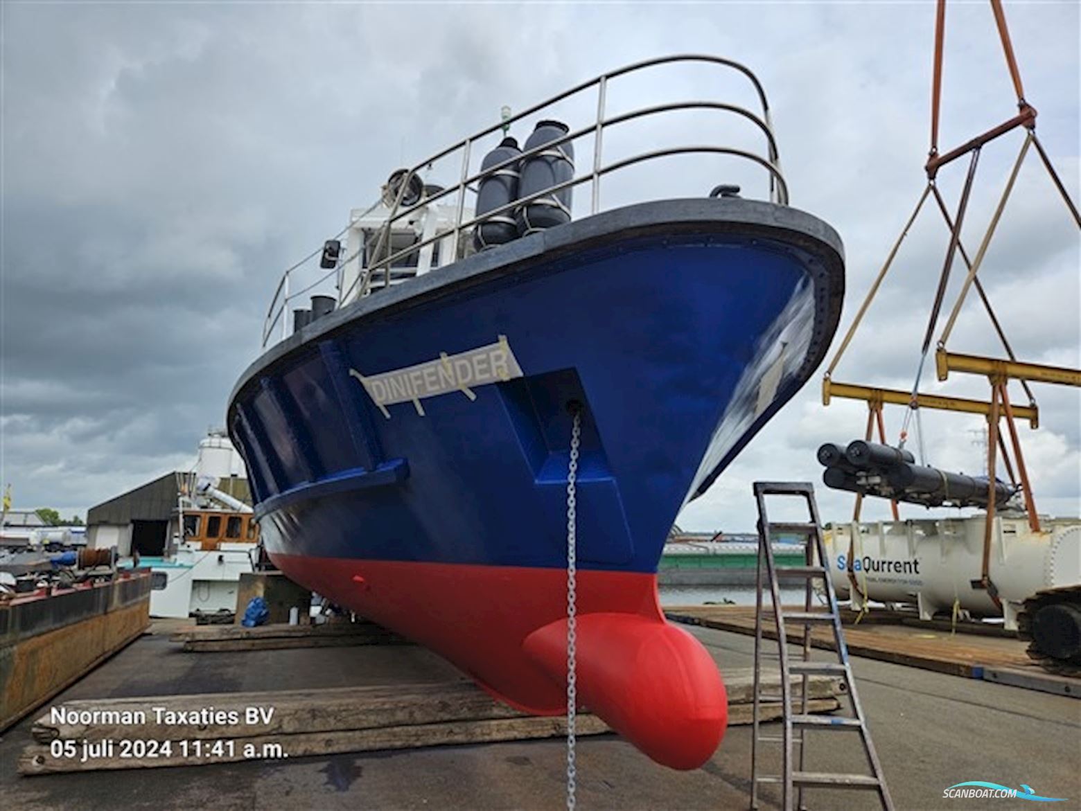 Multi Functioneel Zeegaand Werkschip Gecertificeerd Tot 20