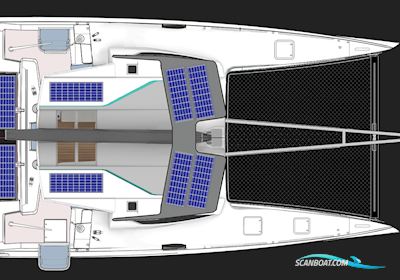 PS36 - Fast Container Ship Catamaran Multi hull boat 2023, with 2 x El. Oceanvolt Set Engine engine, Denmark