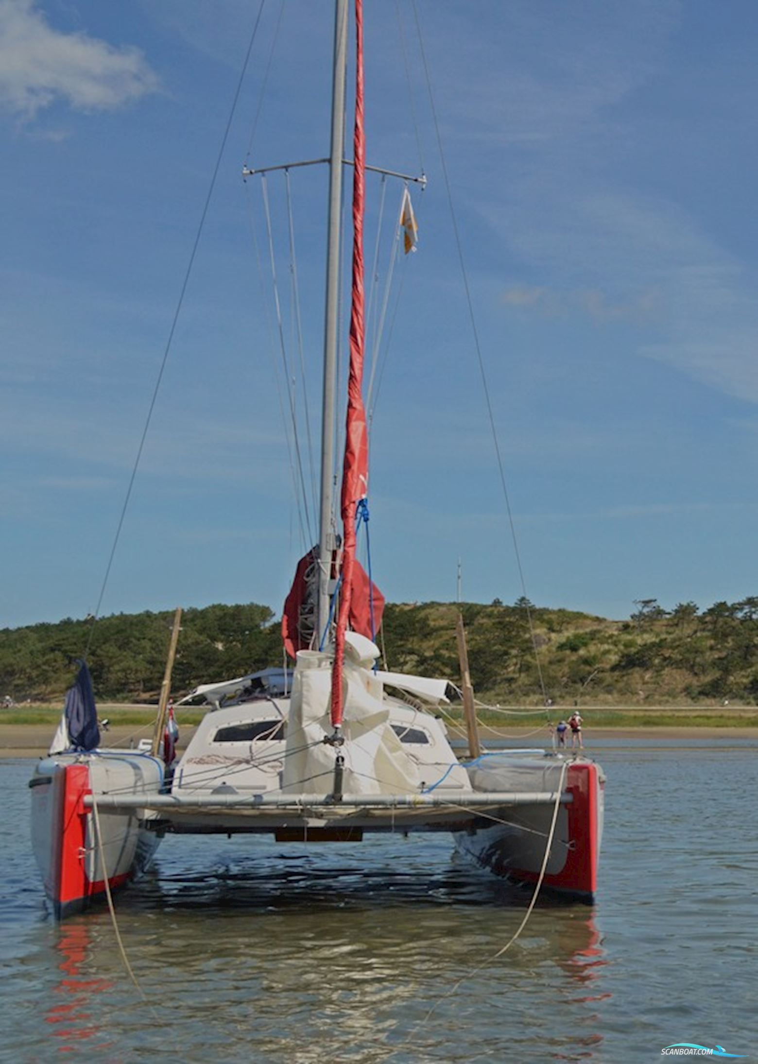 Woods Wizard Catamaran Multi hull boat 1999, with Yamaha engine, The Netherlands