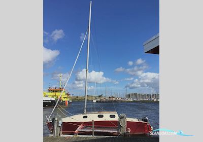 Amateur Con Basetta 28 Trimaran Multihull boten 1990, met Yamaha motor, The Netherlands