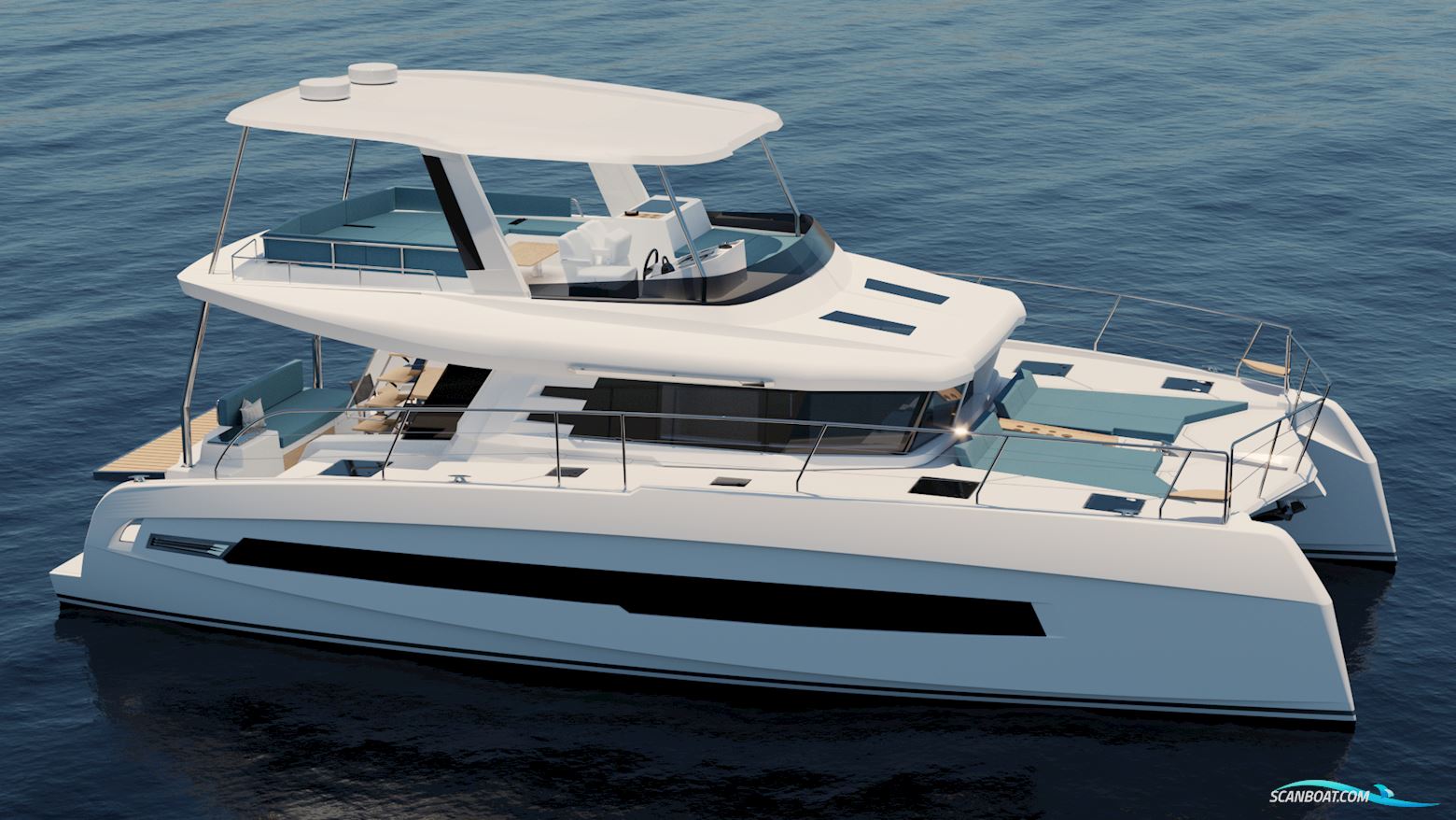 Cervetti 44 Catamaran Power