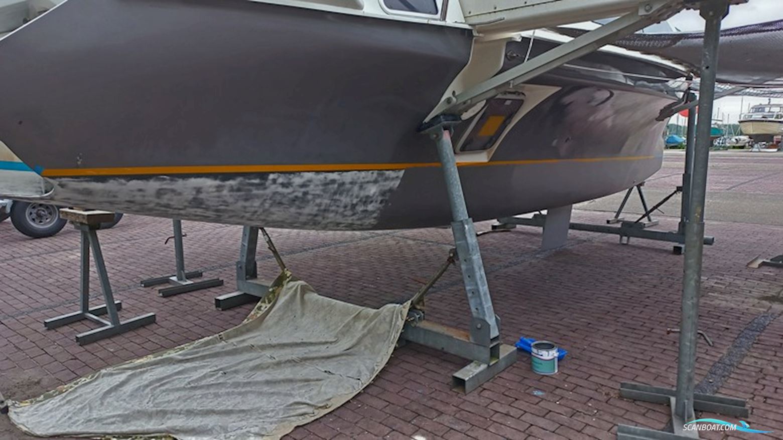 Corsair 36 folding trimaran
