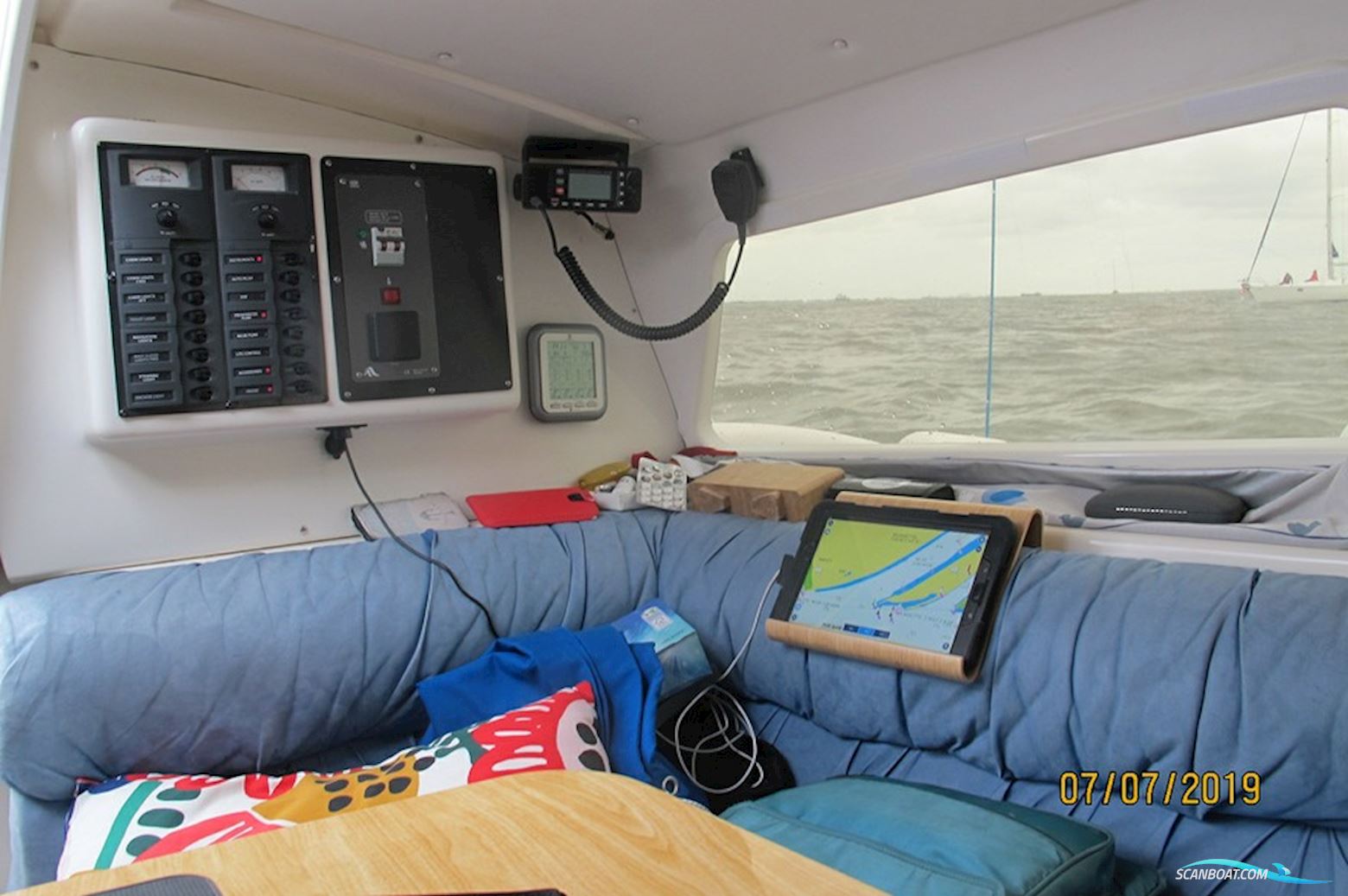 Corsair 36 folding trimaran