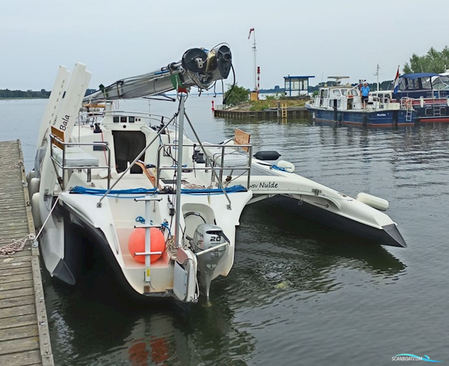 Corsair 36 folding trimaran