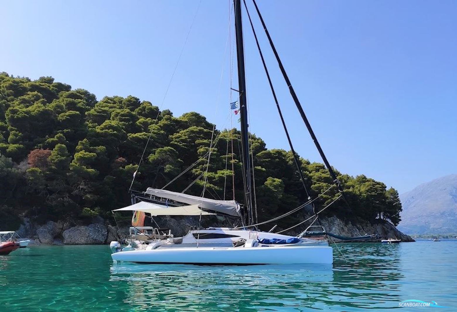 Corsair 970 Carbon XL Multihull boten 2015, met Honda motor, Italië
