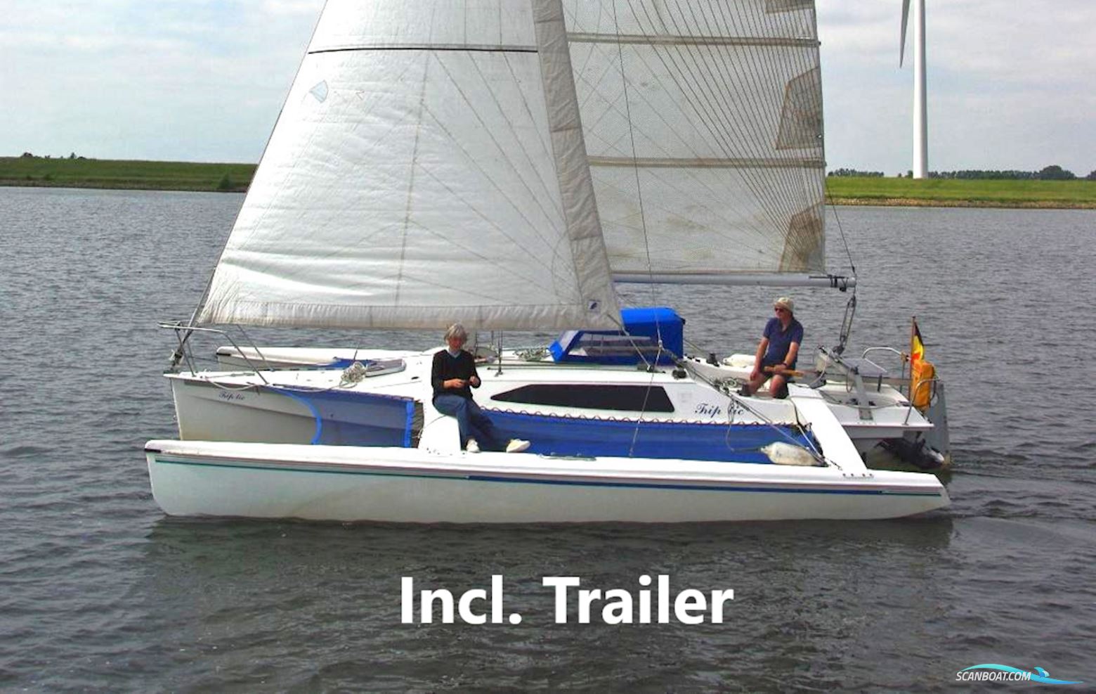 Corsair F-27 Multihull boten 1995, The Netherlands