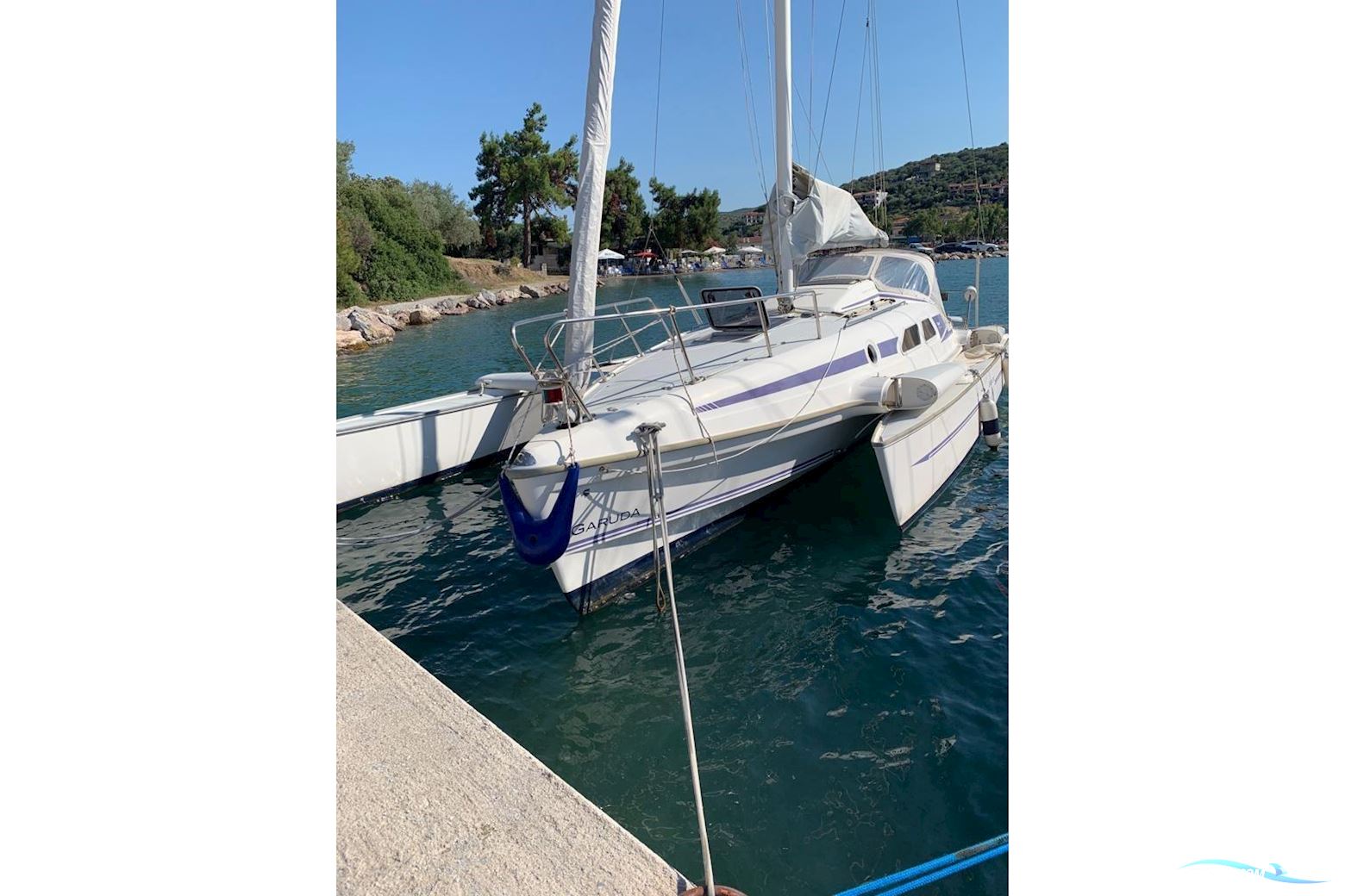 Dragonfly 920 Multihull boten 2001, met Suzuki Outboard motor, Griekenland