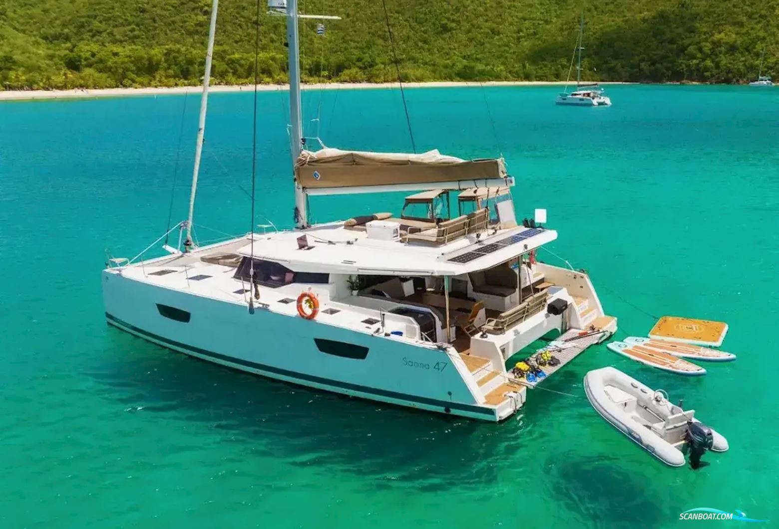 Fountaine Pajot Saona 47 Multihull boten 2019, met Volvo Penta motor, Virgin Islands
