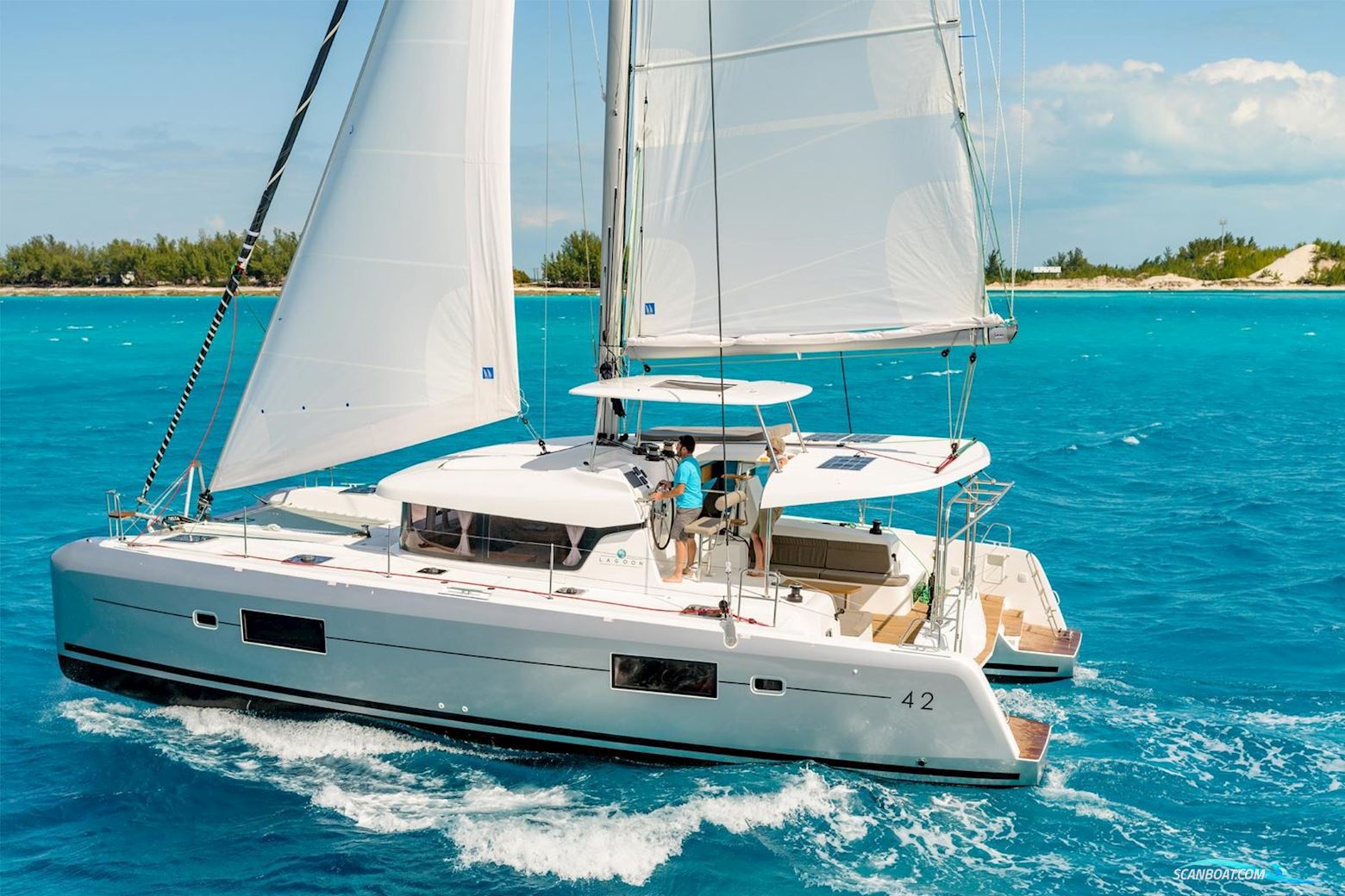 Lagoon 42 Multihull boten 2017, met Yanmar 4JH57
 motor, Geen landeninfo