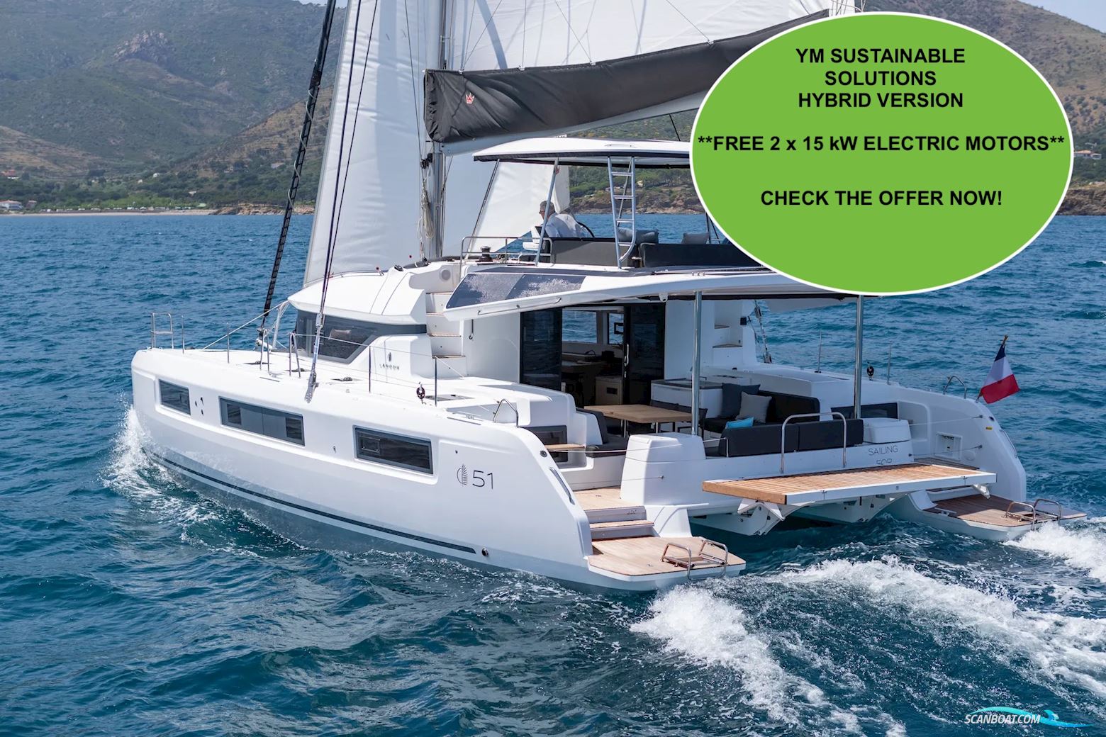 Lagoon 51 Multihull boten 2025, met Yanmar motor, The Netherlands