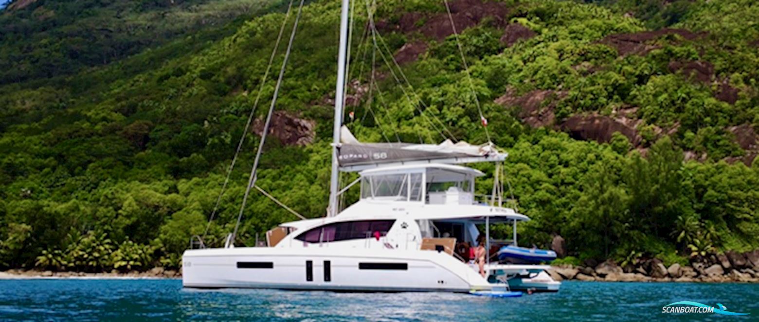 Leopard 58 Multihull boten 2018, met Yanmar 110 motor, Geen landeninfo