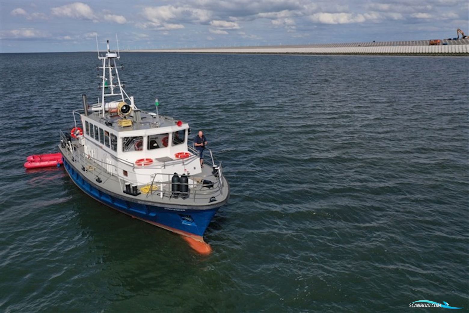Multi Functioneel Zeegaand Werkschip Gecertificeerd Tot 20