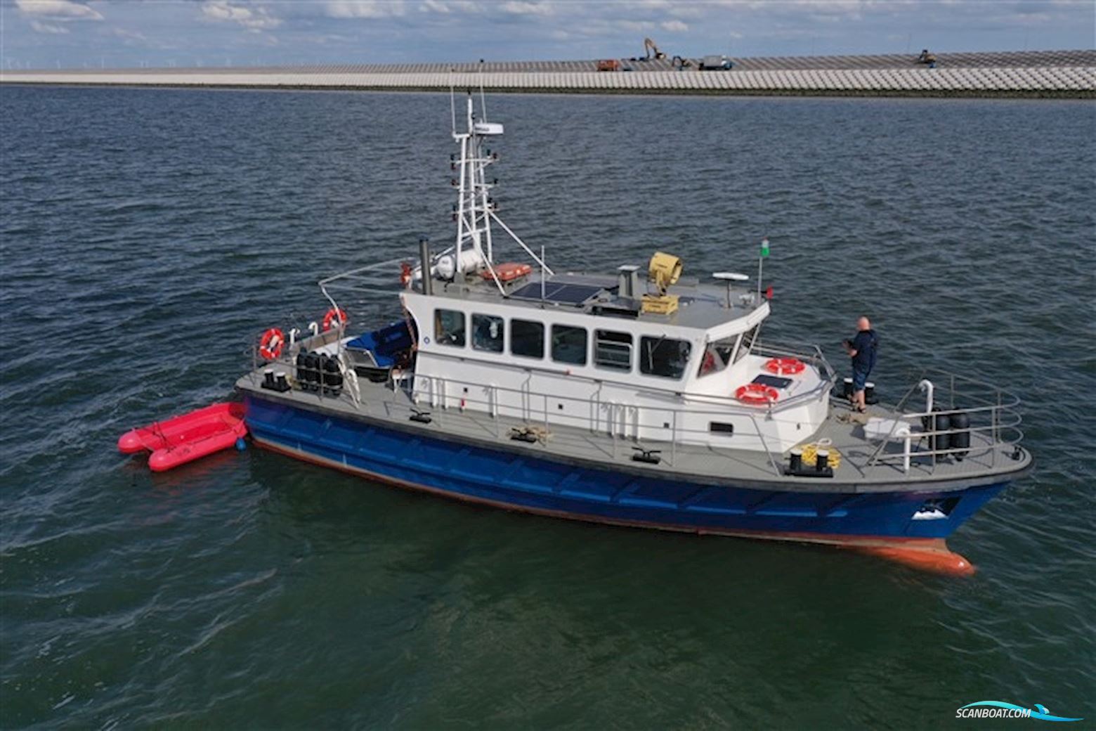 Multi Functioneel Zeegaand Werkschip Gecertificeerd Tot 20
