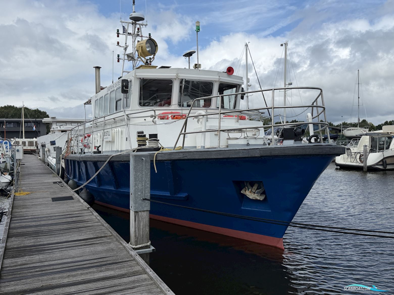 Multi Functioneel Zeegaand Werkschip Gecertificeerd Tot 20