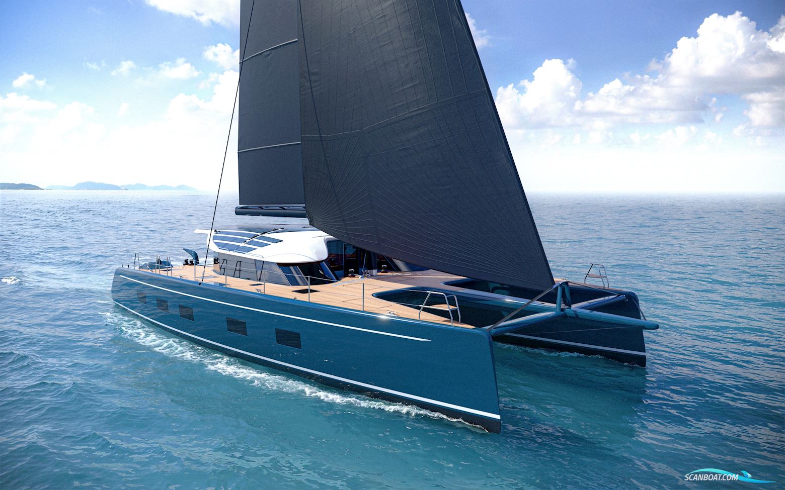 Ocean Explorer 62 Multihull boten 2027, met Yanmar 4JH80 motor, Finland