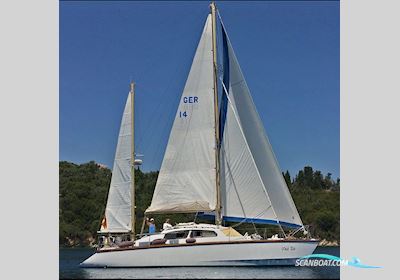 Sailcraft Apache 41 Catamaran Multihull boten 1975, met Ford motor, Griekenland