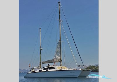 Sailcraft Apache 41 Catamaran Multihull boten 1975, met Ford motor, Griekenland