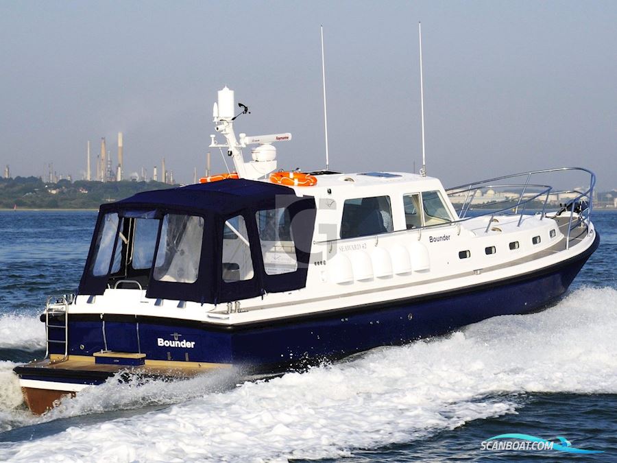 Seaward MY-42 Power boat 2016, with Cummins Qsb engine, United Kingdom