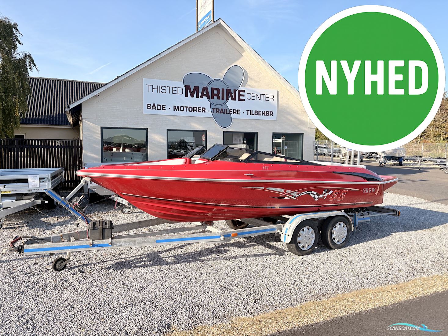 Grew 188 SS Powerboat 2009, with Mercruiser engine, Denmark