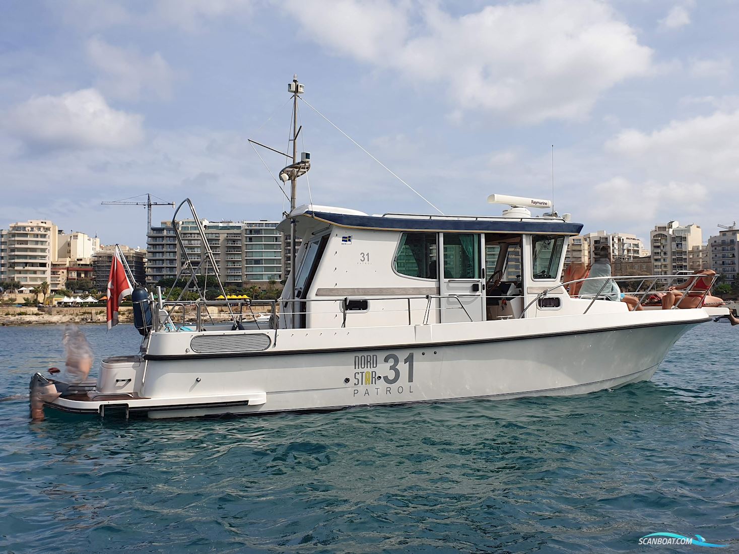 Nord Star 31 Patrol Powerboat 2006, with Volvo Penta D4 260 engine, The Netherlands