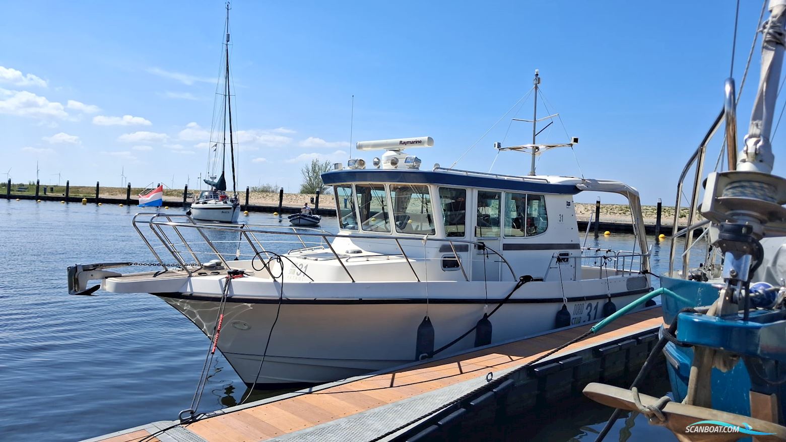 Nord Star 31 Patrol Powerboat 2006, with Volvo Penta D4 260 engine, The Netherlands