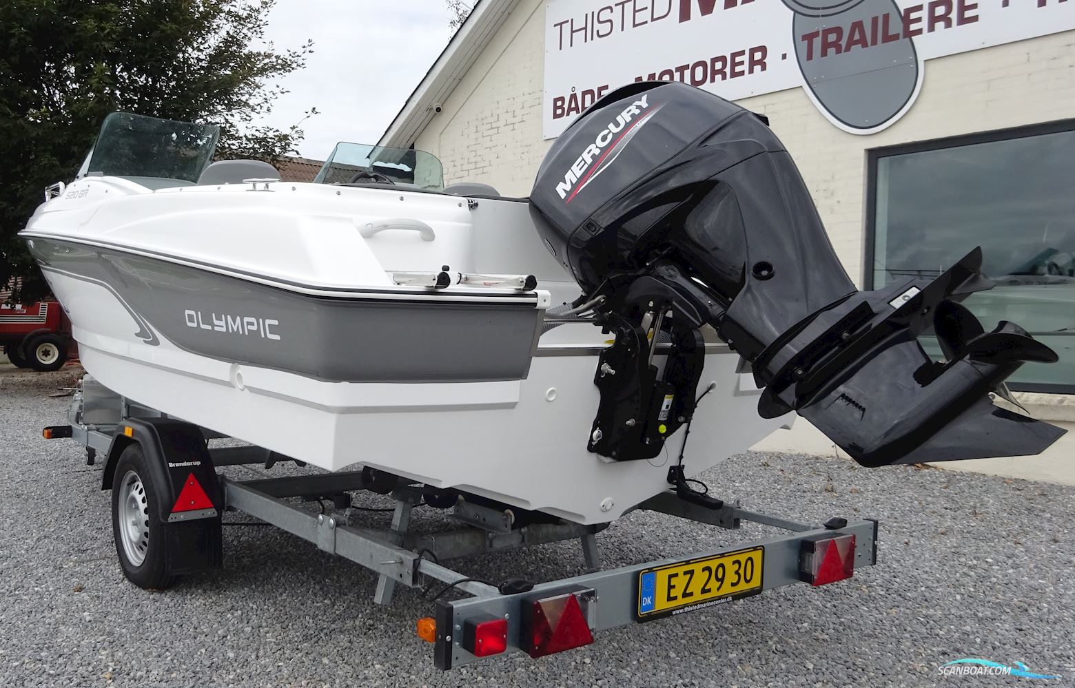 Olympic 520BR Med 60 hk Mercury