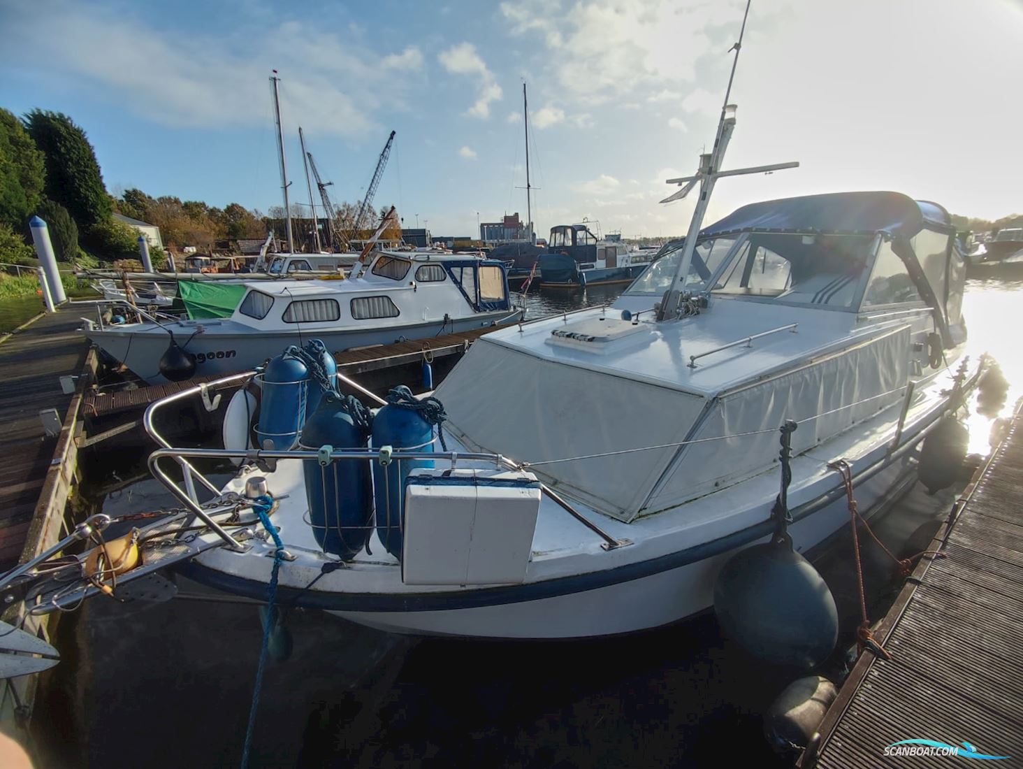 Polaris Alpha Powerboat 1967, with Volkswagen engine, The Netherlands