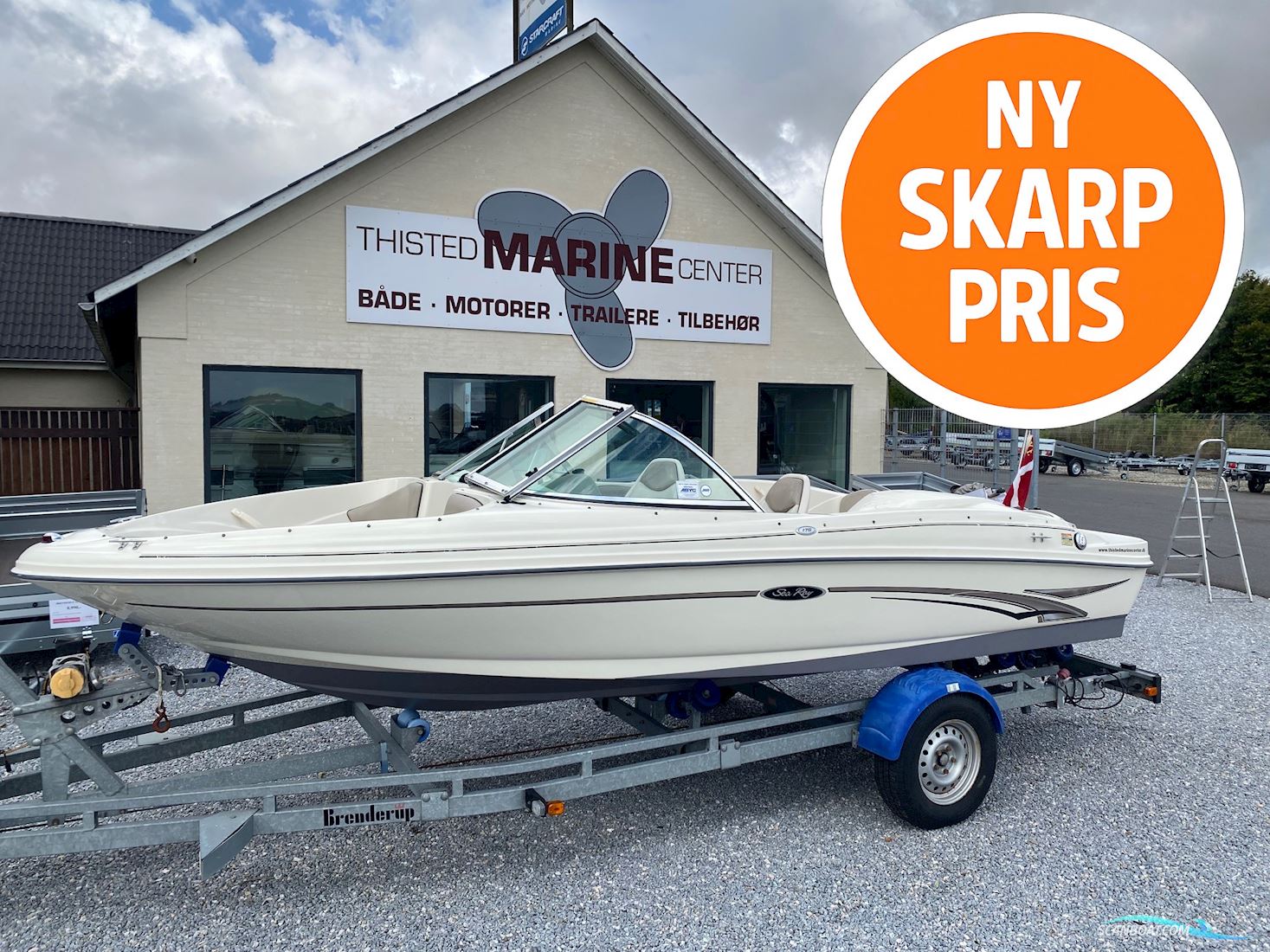 Sea Ray 176 BR Powerboat 2003, with Mercruiser engine, Denmark
