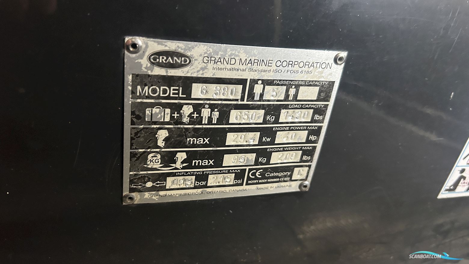  Grand G380 Rib 