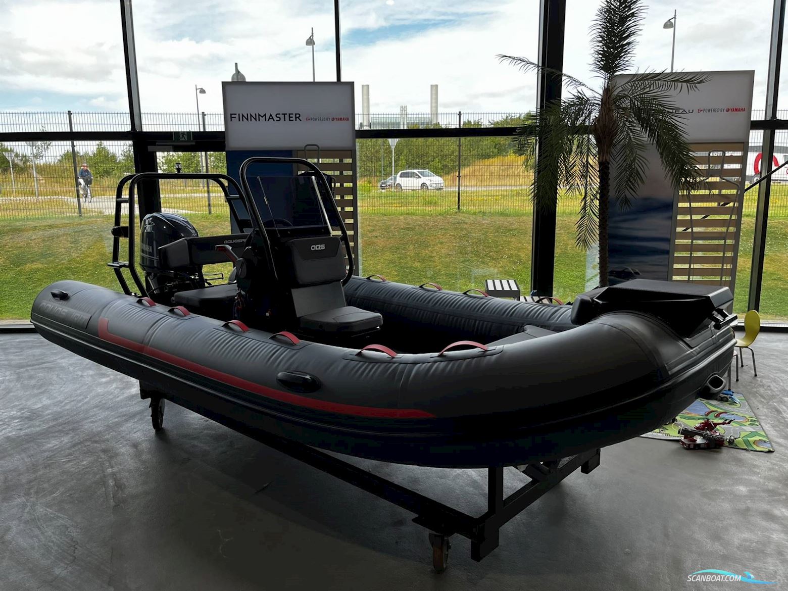 Aqua Spirit 450 - 60 HK Yamaha/Udstyr Rubberboten en ribs 2026, met Yamaha F60 Injection motor, Denemarken