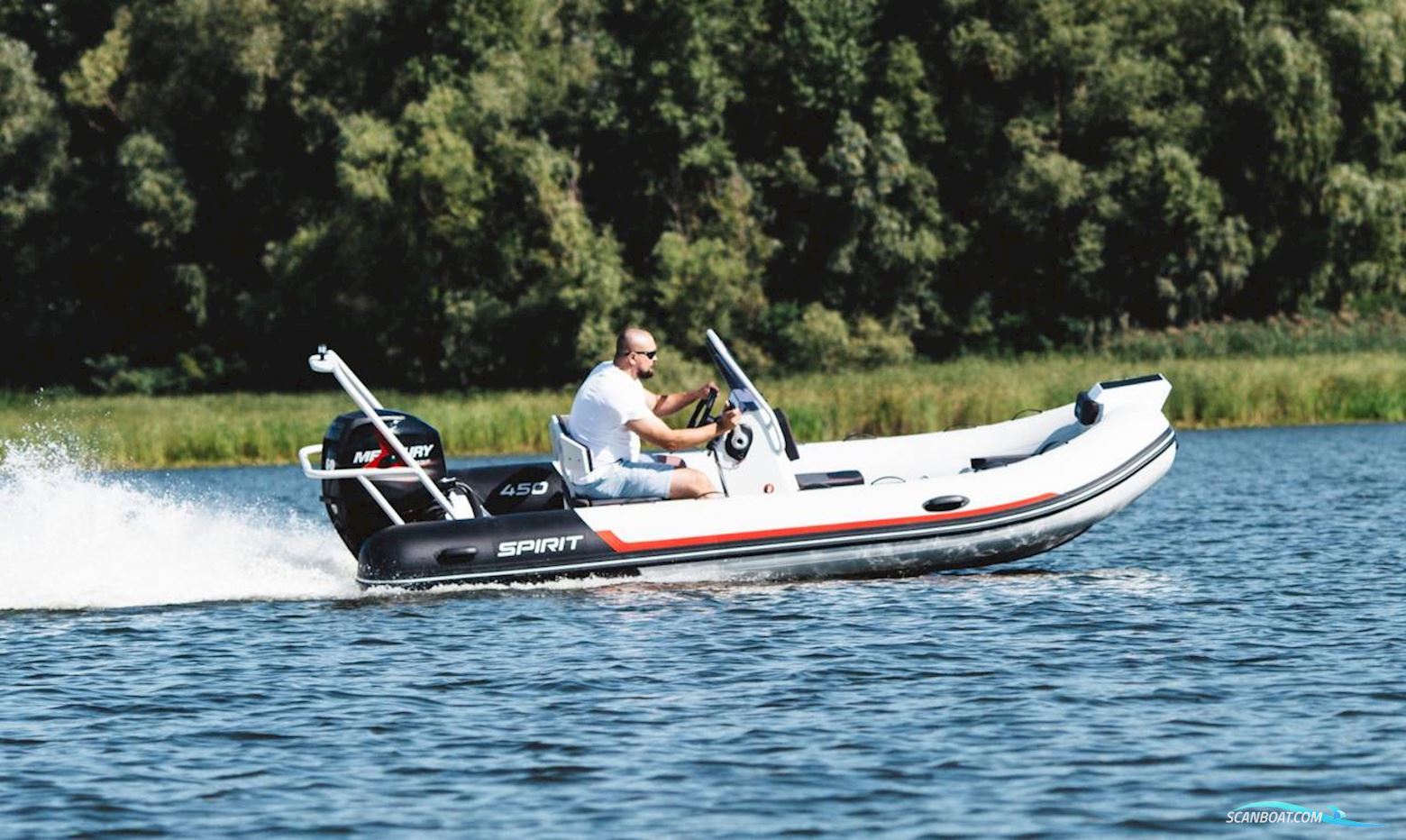 Aqua Spirit 450CAC - 60 HK Yamaha/Udstyr og trailer