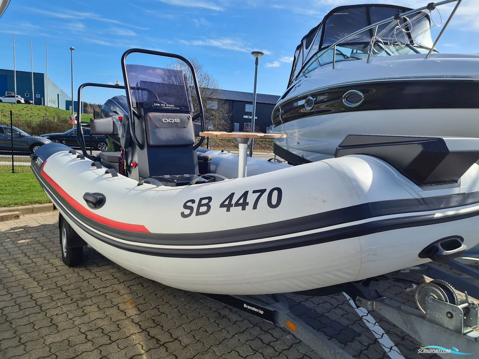 Aqua Spirit 450Cac - 60 HK Yamaha/Udstyr Rubberboten en ribs 2020, met Yamaha F60 Injection motor, Denemarken