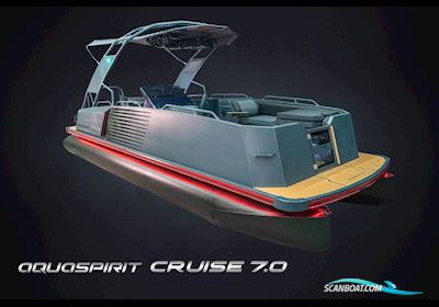 Aqua Spirit 7.0 Cruise  - 200 HK Yamaha/Udstyr Rubberboten en ribs 2021, met Yamaha F200XB motor, Denemarken