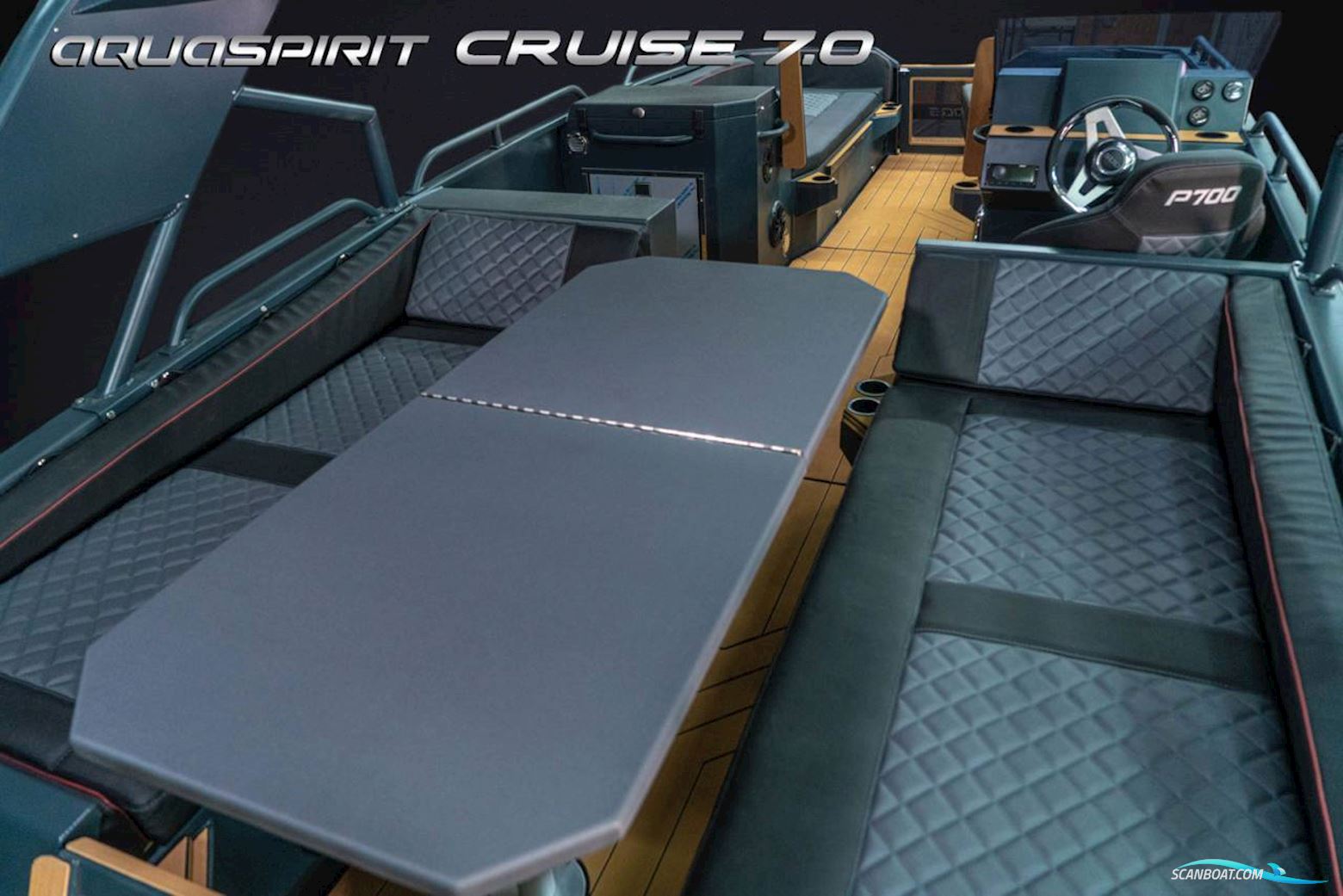 Aqua Spirit 7.0 Cruise - 40 HK Yamaha/Udstyr