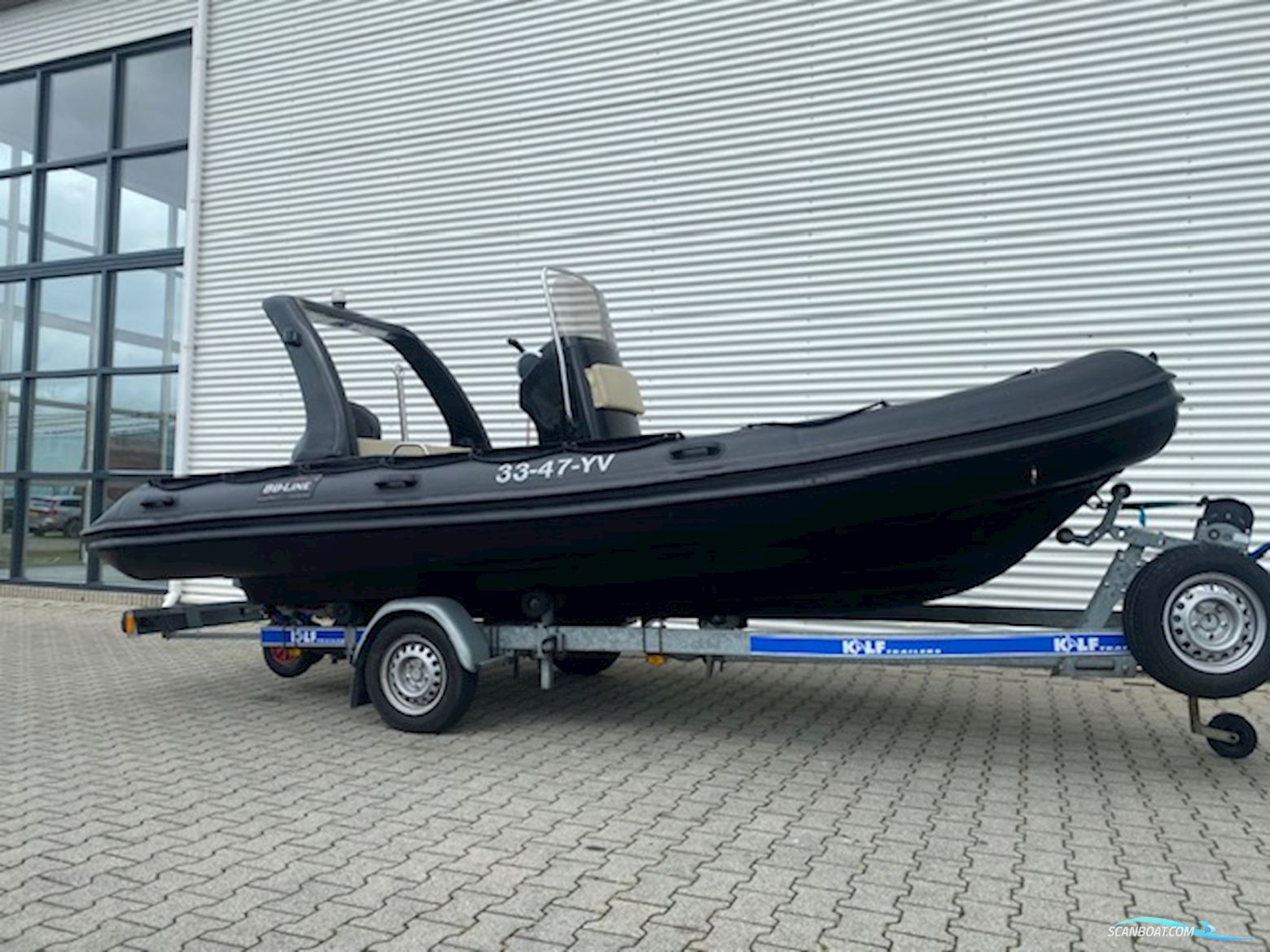 BB Line 540 HD Rubberboten en ribs 2016, met Mercury motor, The Netherlands