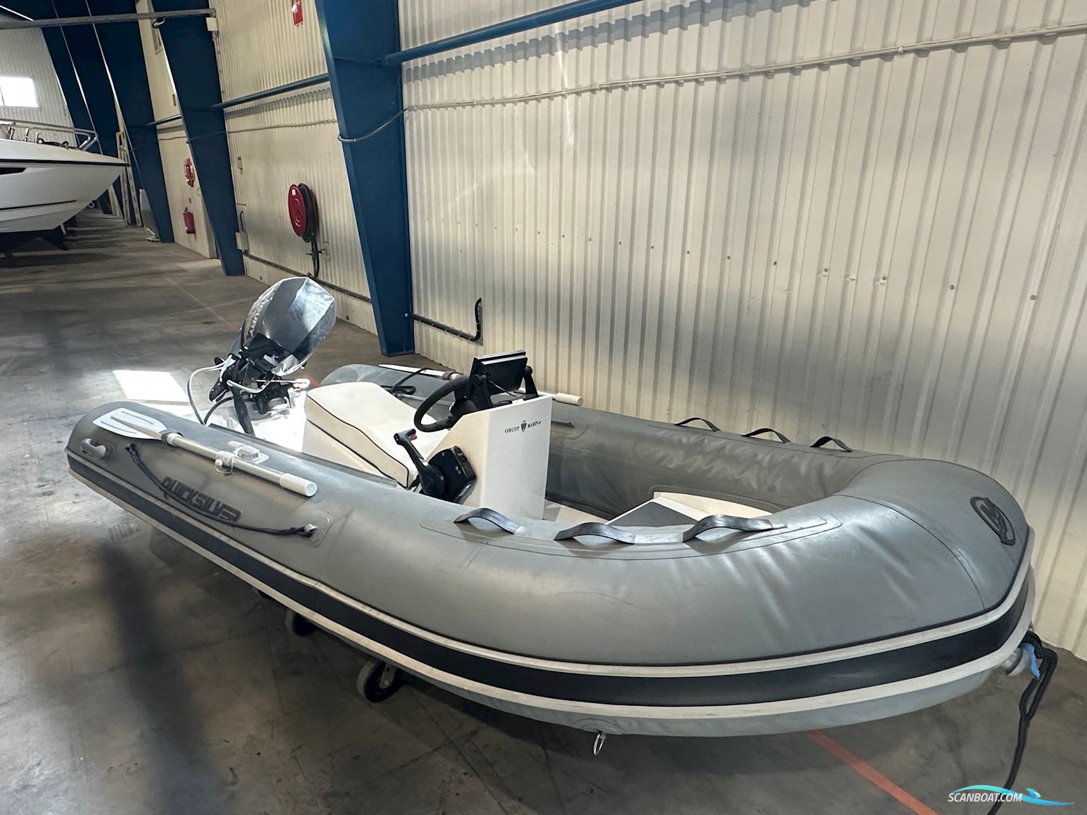 Begagnad Quicksilver 350 ALU RIB -17/19 Rubberboten en ribs , Sweden