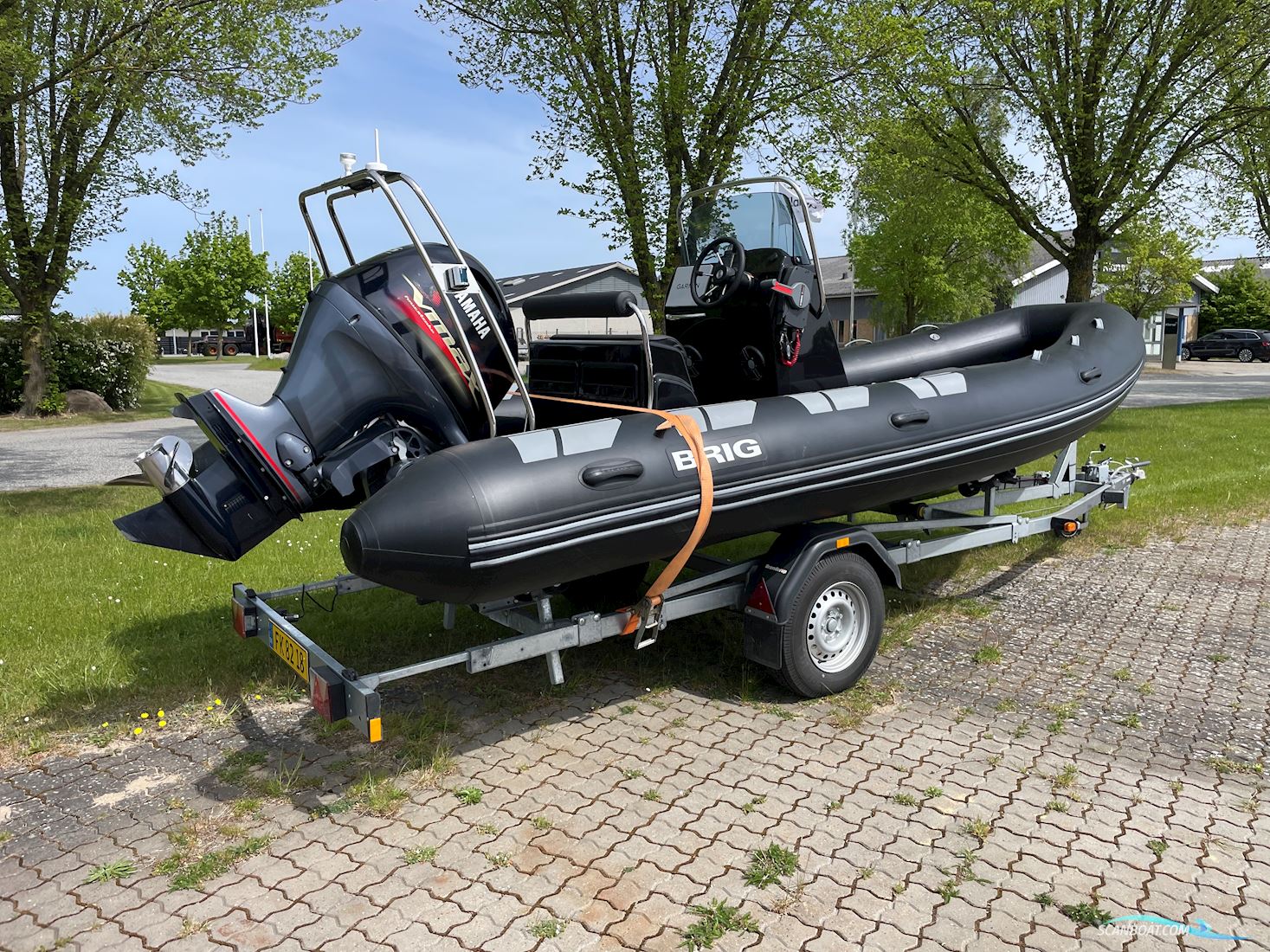 Brig 570 Falcon Rubberboten en ribs 2023, met Yamaha Vmax 4T motor, Denemarken