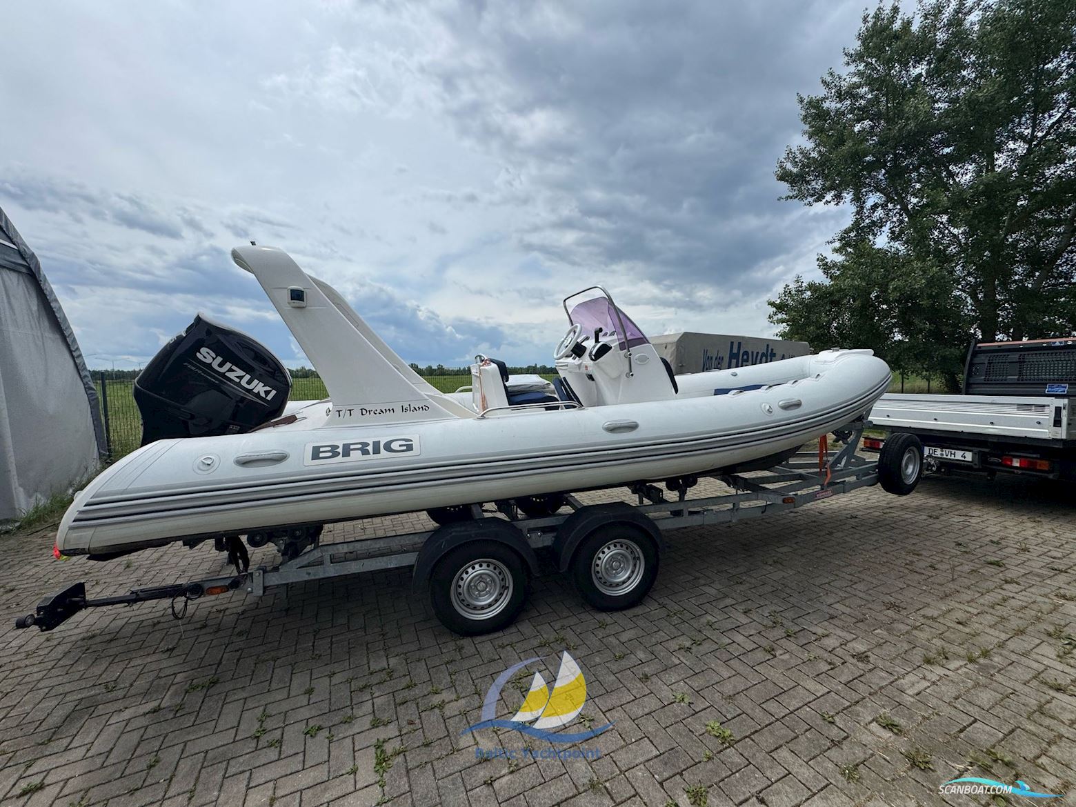 Brig Boats Eagle 645 new Suzuki 175HP Rubberboten en ribs 2012, met Suzuki DF175APX motor, Duitsland