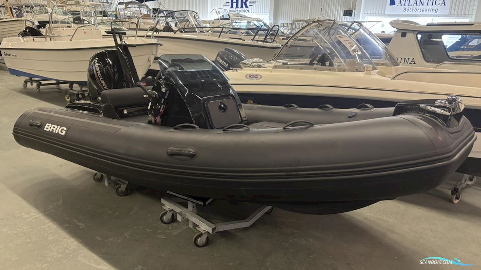 Brig Eagle 4 Rubberboten en ribs 2022, met Mercury motor, Sweden