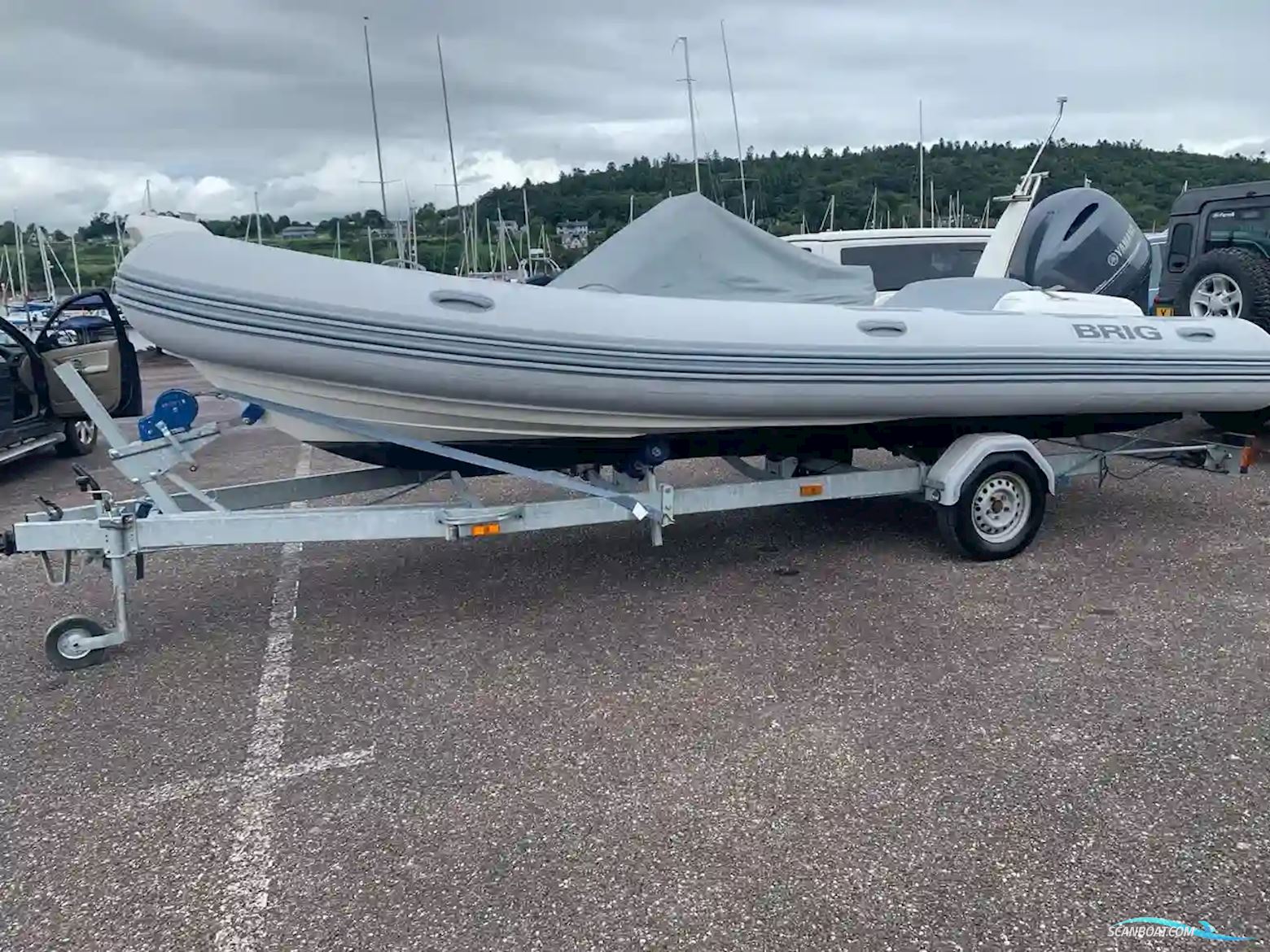 Brig Eagle 580 Rubberboten en ribs 2019, met Yamaha - 4 Stroke motor, Ierland