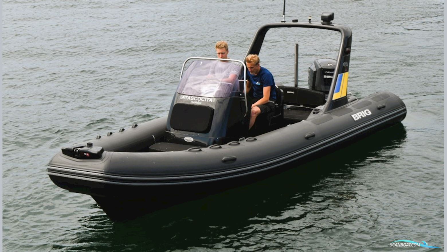 Brig Eagle 650 Rubberboten en ribs 2015, met Evinrude motor, Sweden