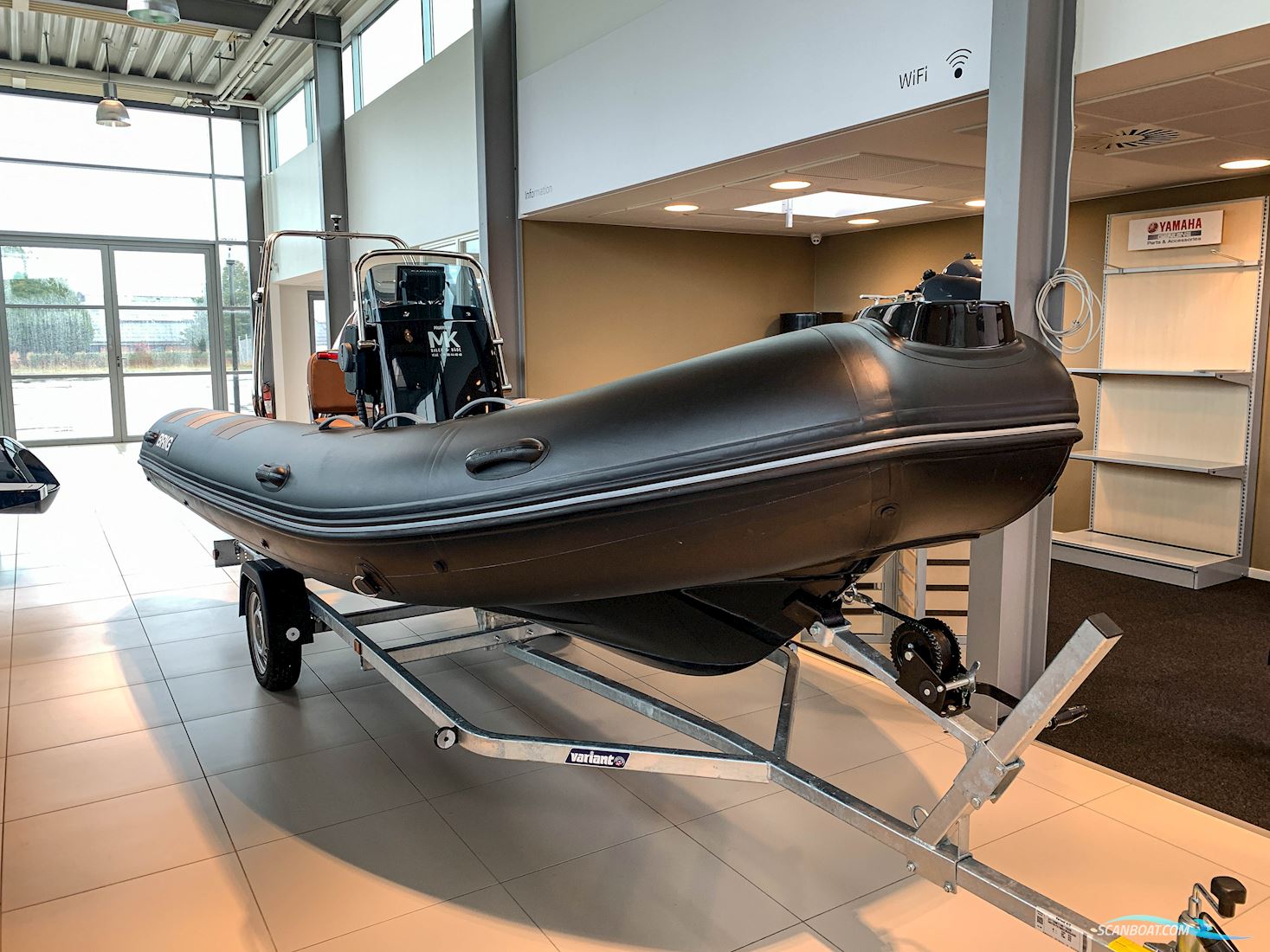 Brig Falcon 500 Rubberboten en ribs 2021, met Yamaha motor, Denemarken