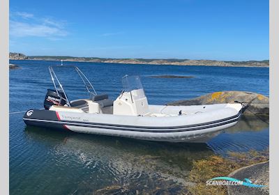 Capelli 650 Tempest Rubberboten en ribs 2018, met Suzuki motor, Sweden