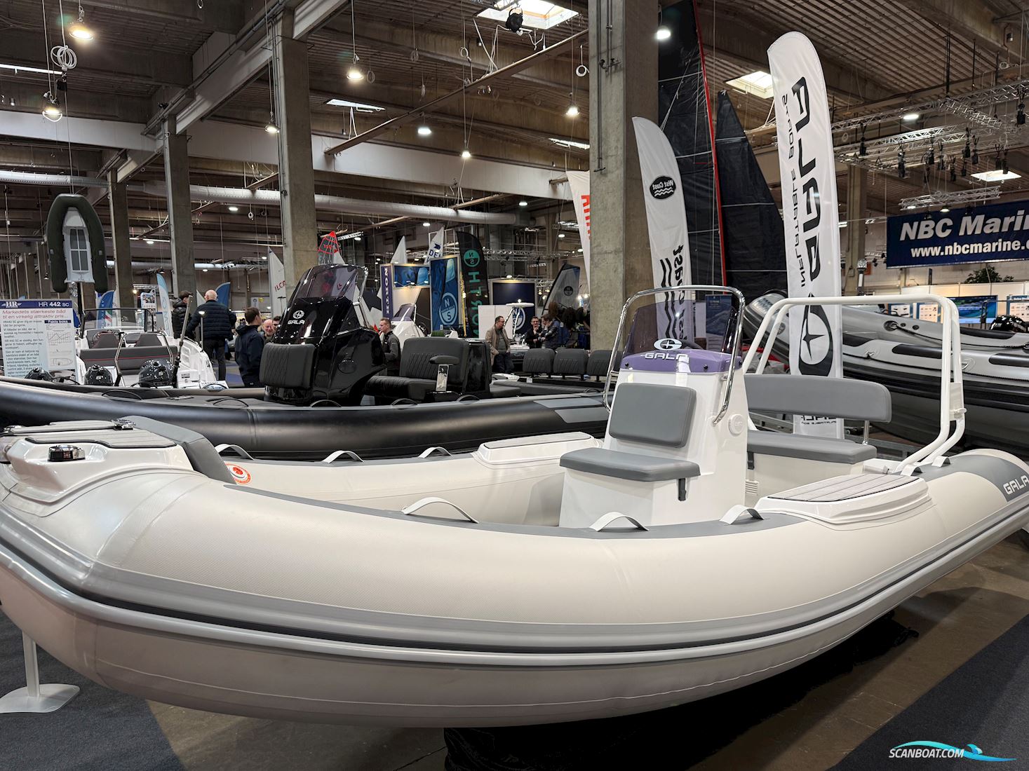 Gala 500 Lux Rubberboten en ribs 2025, met Mercury motor, Denemarken