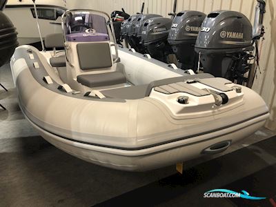 Gala A360L Rubberboten en ribs 2025, met Yamaha F40Fetl motor, Denemarken