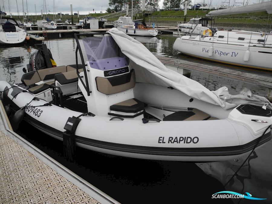 GRAND DRIVE 600 De Luxe Rubberboten en ribs 2020, met SUZUKI DF 150 motor, België