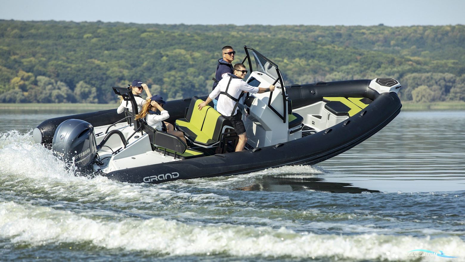 Grand Drive 600 Lux Rubberboten en ribs 2025, Denemarken